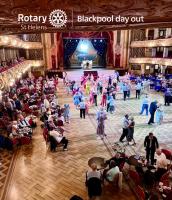 Senior Citizens enjoying Blackpool Tower Ballroom
